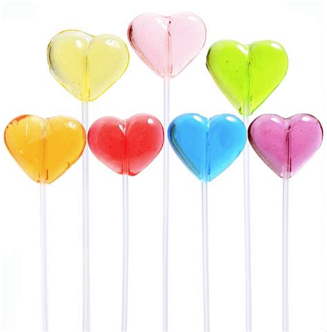 Twinkle Pops Lollipop Red Heart Shapes Pack Of 120