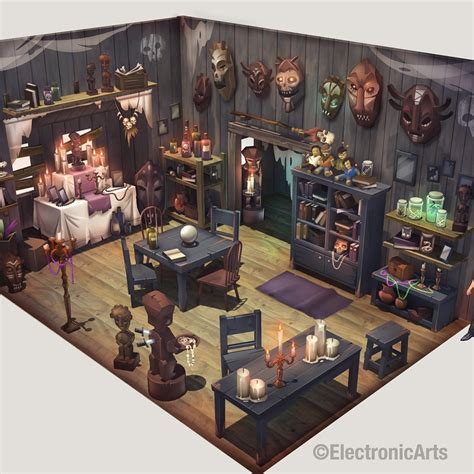 The Sims 4 Concept Art By Miles Dulay Simsvip