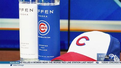 Toasting The Chicago Cubs With Their Official Vodka Team Success Cubs