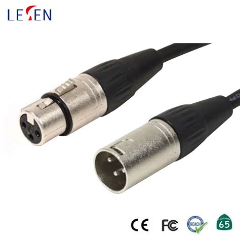 3 Pin Xlr Male To Female Microphone Cable China Usb 20 Cable And