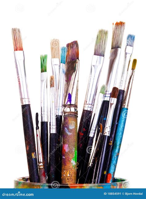 Paint Brushes Stock Image Image Of Closeup Artist Acrylic 18854591