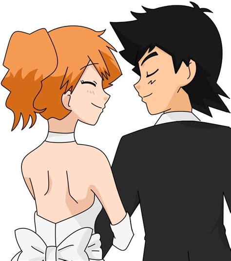 Wedding Day By Aaml Taml On Deviantart Ash And Misty Pokemon Ash And Misty Pokemon Ships