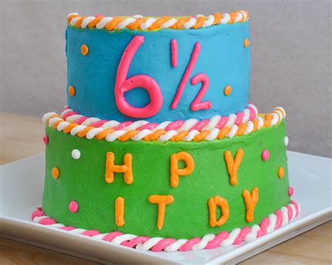 Beki Cooks Cake Blog Half Birthday Half Cake