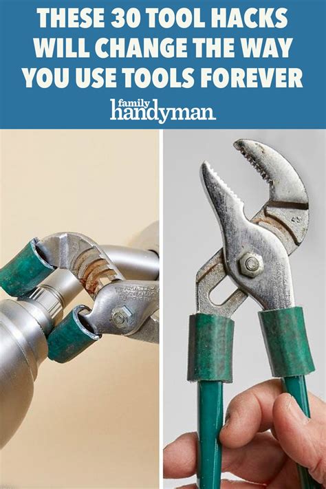 30 Tool Hacks You Should Know By Now Tool Hacks Tools Homemade Tools