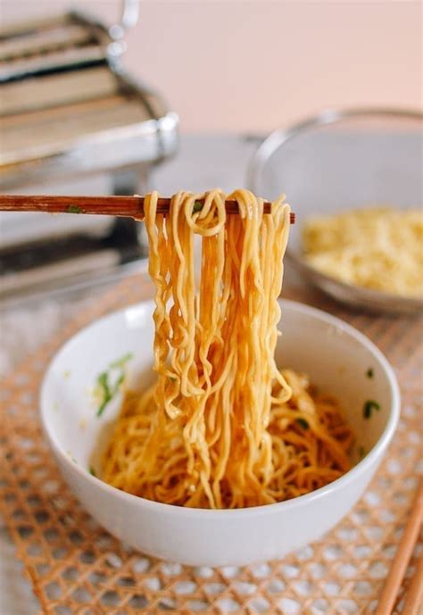 Homemade Chinese Egg Noodles Just 3 Ingredients The