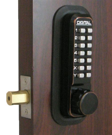 Lockey 2210 Keyless Mechanical Digital Deadbolt Door Lock Oil Rubbed Bronze