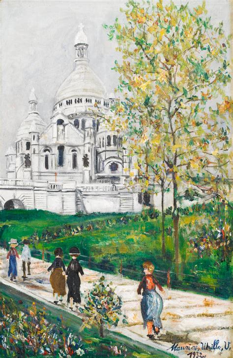 Bonhams Maurice Utrillo 1883 1955 Sacré Cœur De Montmartre Et