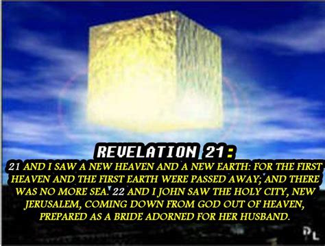 Revelation 211 3king James Version Kjv 21 And I Saw A New Heaven And