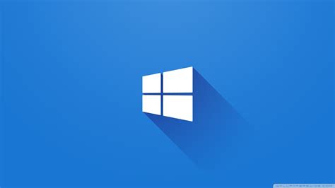 Plain Blue Windows 10 Wallpaper Supportive Guru