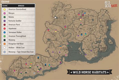 Wild Horse Map I Hope U Guys Find This Useful And Its 100 Not My