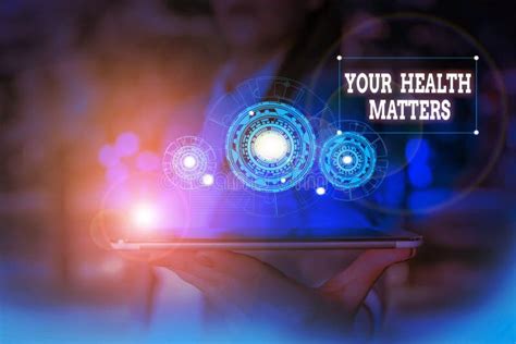 Text Sign Showing Your Health Matters Conceptual Photo Good Health Is
