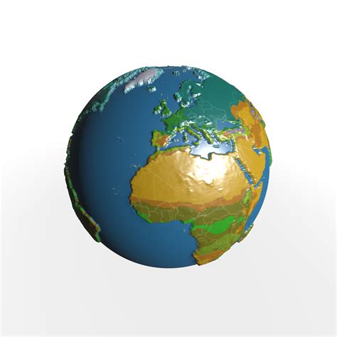 Earth Maps 3d Turbosquid 1702362