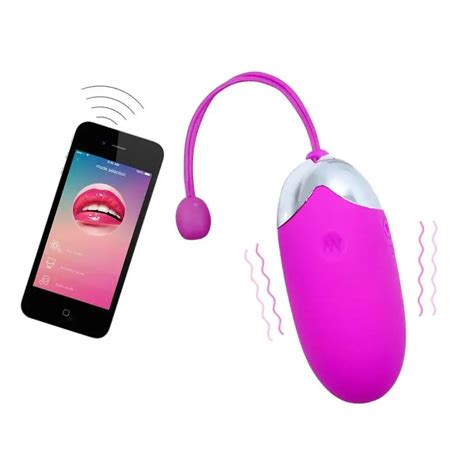 Bluetooth Usb Rechargable Wireless App Remote Control Jump Egg Vibrators Silicone Vibrating Egg
