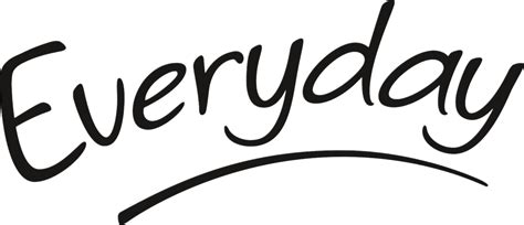 Logo Everyday Png Transparente Stickpng