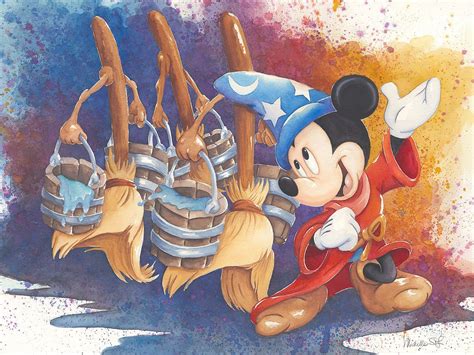 Disney Fantasia Fantasia Disney Godard Art Gallery Wrap Canvas Art