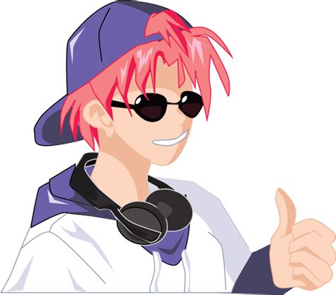 Cool Boy Openclipart