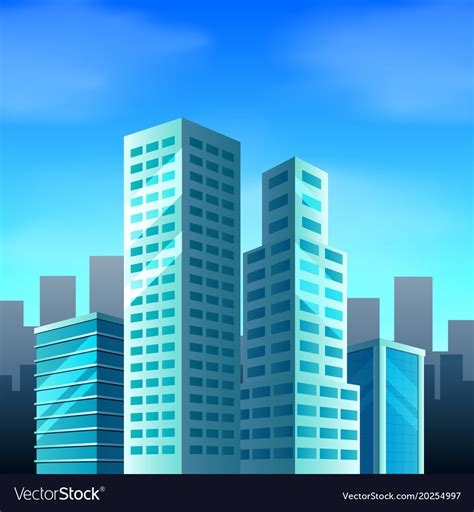Tall Cartoon Buildings Tall Building Cartoon Illustrations And Vectors