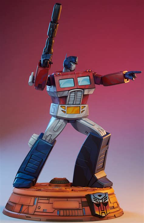 Transformers G1 Museum Scale Optimus Prime Statue