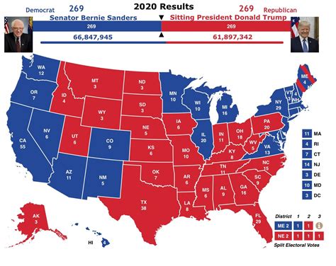 Results Of The 2020 Us Presidential Election Rimaginarymaps