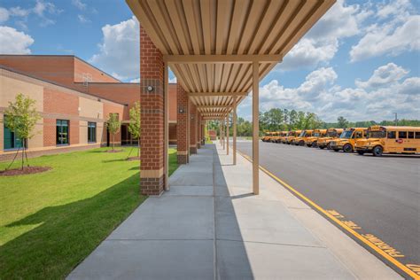 Alston Ridge Middle School Covered Walkway From Bus Parking Lot