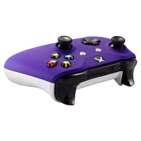 Extremerate Soft Touch Grip Purple Front Housing Shell Faceplate For