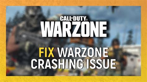 Call Of Duty Warzone Crashing On Pc Cod Warzone Random Crashing