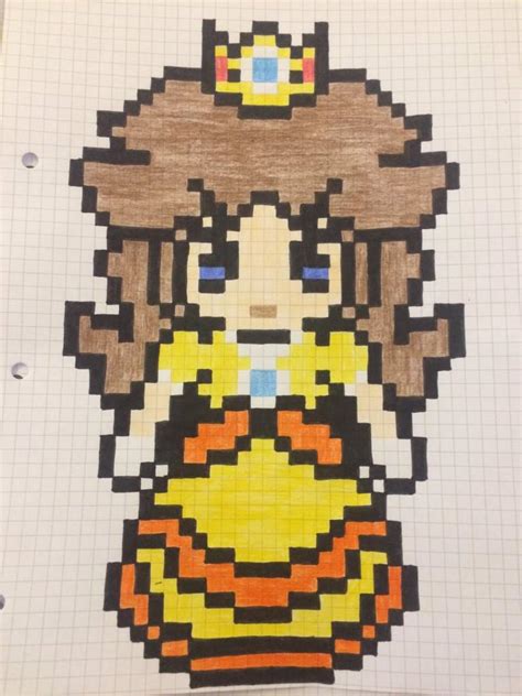 Daisy Pixel Art Nintendo Amino