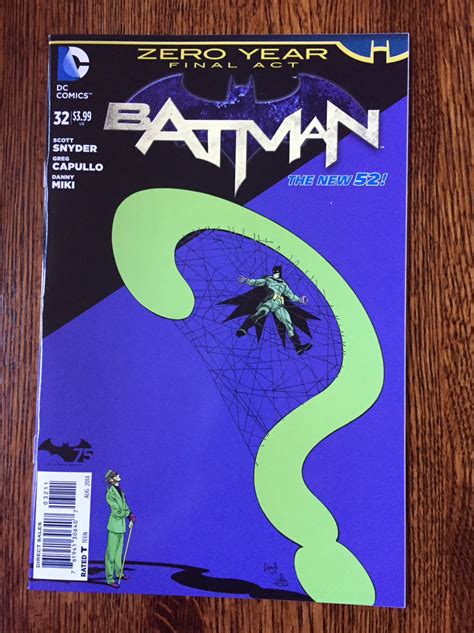 Batman Zero Year Issue 32 Capullo Art