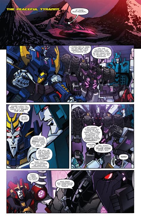 Read Online The Transformers More Than Meets The Eye Comic Issue 52