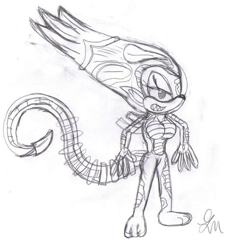 Queen Alien Sonic Sketch By Lol20 On Deviantart