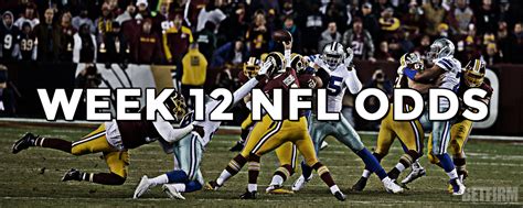 NFL Week 12 Point Spreads Odds Totals Predictions Previews
