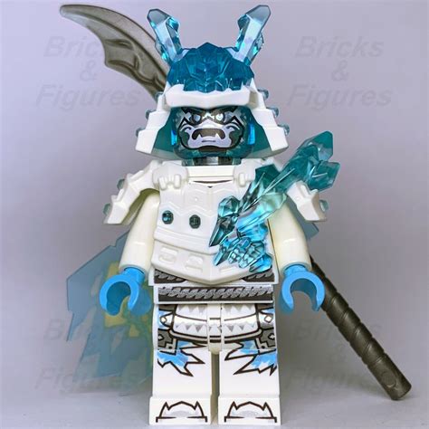 Lego Ninjago The Ice Emperor Minifigure Zane Blizzard White Ninja