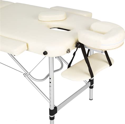 Tectake Table De Massage 3 Zones Avec Sac De Transport Et Roulettes Galaxus