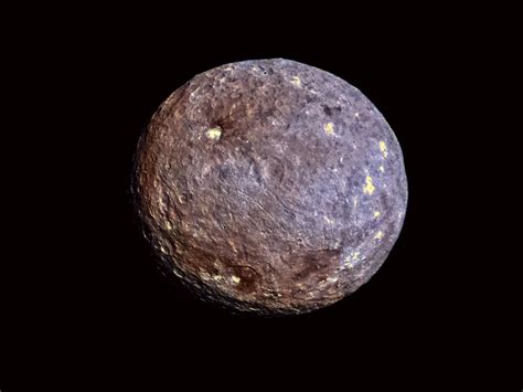 Ceres Is The Largest Object In The Asteroid Belt That Lies Between The