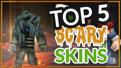 Top 5 Scary Minecraft Skins Youtube