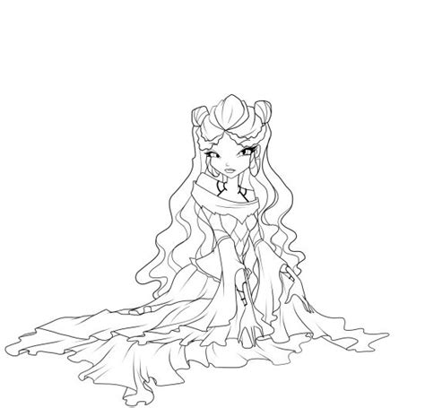 Winx Club Mermaid Musa Coloring Page By Winxmagic237 On Deviantart