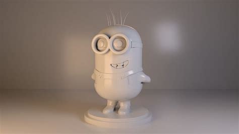 Minion For 3d Printing From Despicable Me 3d Model 3d Printable Cgtrader