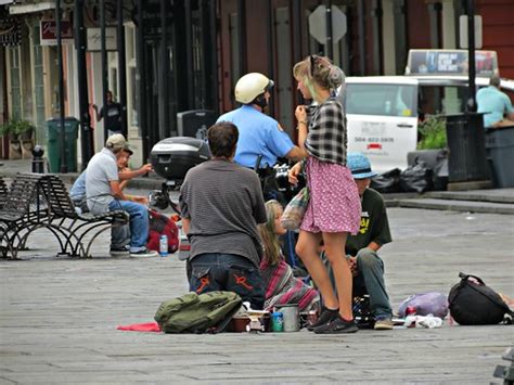 Homeless French Quarter New Orleans Louisiana Francesco Flickr