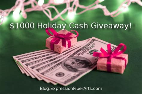 We did not find results for: $1000 "Happy Holidays" Cash Giveaway!