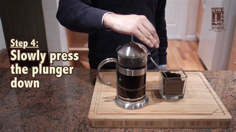 Most helpful with all the steps to follow. How to use a French Press Coffee Brewer - YouTube