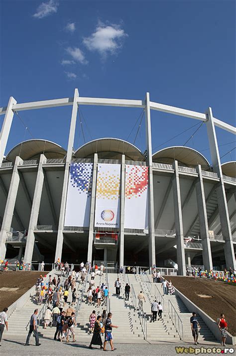 See more ideas about arena, national stadium, stadium design. National Arena (Bucharest), one of the most modern ...