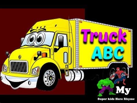 We love to crush anything beneath our. ABC Song Monster Truck in 3D | Kids Nursery Rhymes | ABC Firetruck Song For Kids - YouTube