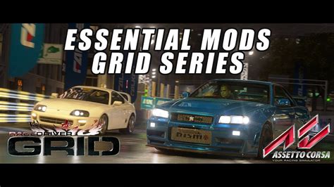 ESSENTIAL MODS GRID SERIES ASSETTO CORSA YouTube