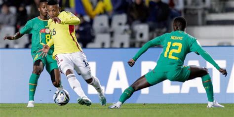 colombia vs senegal resumen y resultado del partido de la mundial sub 20 selección colombia