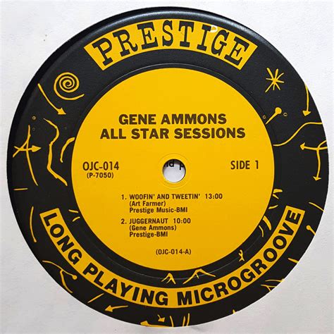 Gene Ammons All Star Sessions Vinyl Blue Sounds