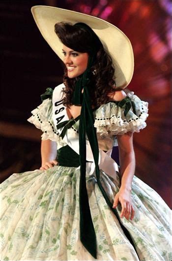 Miss Usa 2005 National Costume Traje Nacional Fundaciones Trajes
