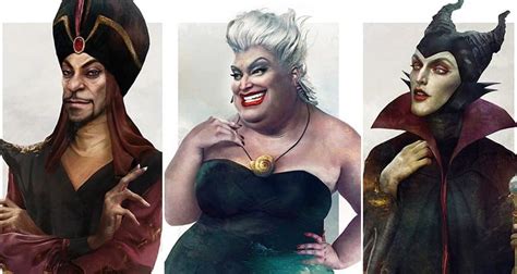 12 Awesome Images Showing What Some Of Your Favorite Disney Villains Might Look Like If They