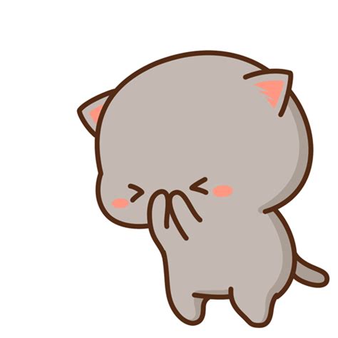 Pin By KT On Cute Cute Anime Cat Cute Cat Gif Chibi Cat