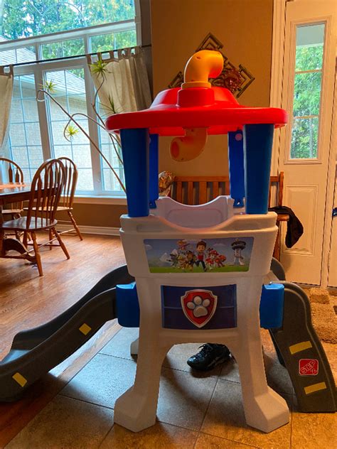 Step2 Paw Patrol Lookout Climber With Slide And Lookout Tower Toys