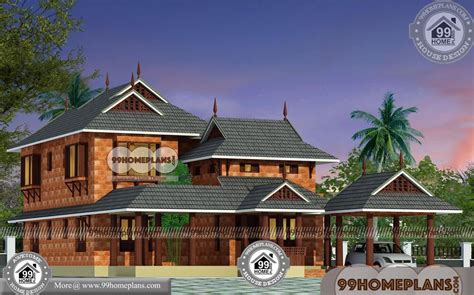 Traditional Kerala Style House Plans With Double Story Vaasthu Homes